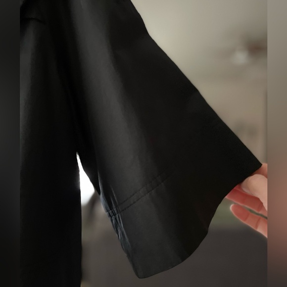 Stylish Black Women's Crop Jacket - Picture 6 of 16